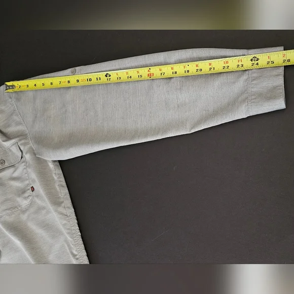 Mountain Hardware Medium Gray Canyon Button Up Long Sleeve Performance S… - Picture 6 of 16